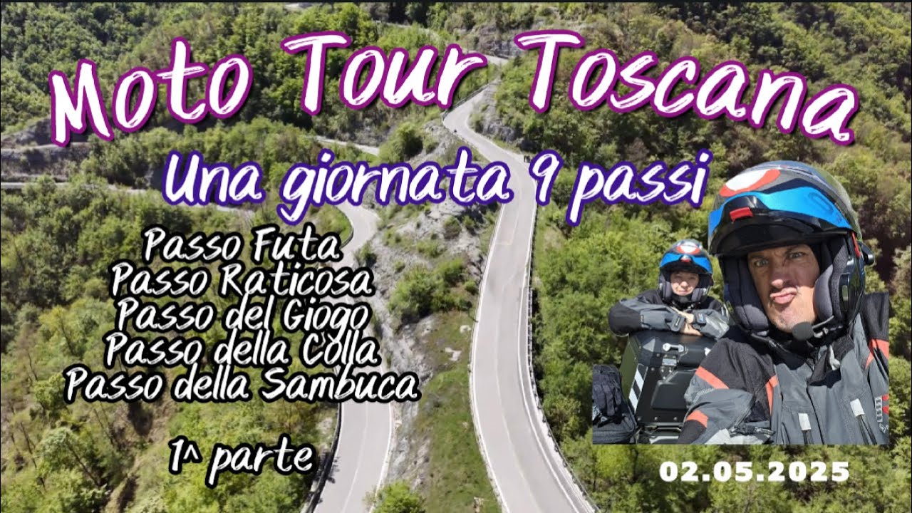Moto Tour Toscana  - 2  Maggio (1/2 )