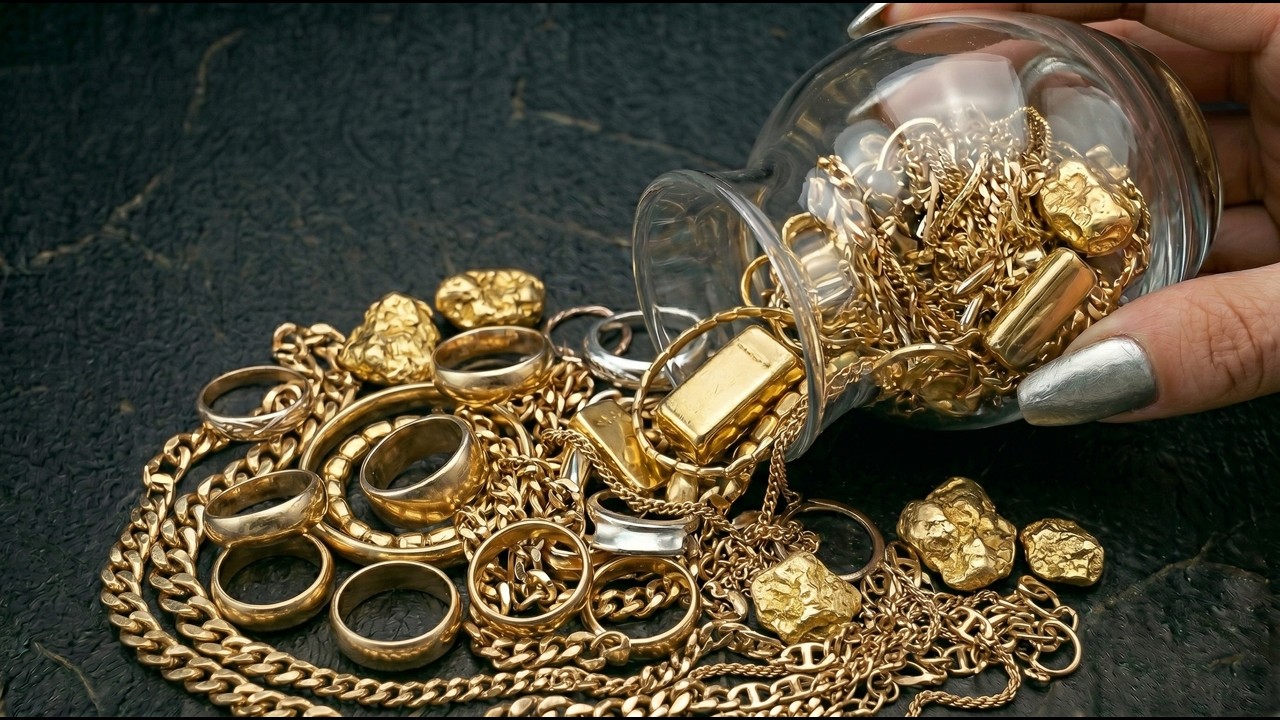 I Bought a Mystery Jewelry Jar That Looked Boring — Then I Found THIS Inside GOLD? SILVER??