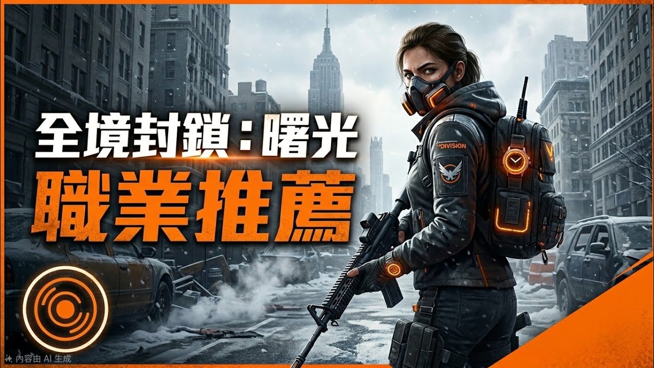 【Division】​【全境封鎖：曙光】開服必看｜個人職業推薦｜4個職業技能說明｜找出最適合你的本命職業｜Tom Clancy's The Division Resurgence