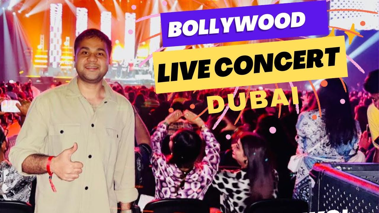 Concert in Dubai / First time in my life / Dubai Concert 2023 / Coca Cola Arena Concert #vlog #dubai