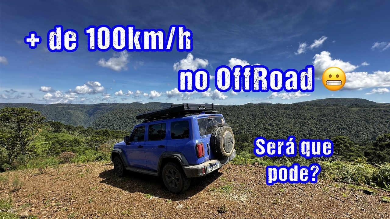 Pode passar dos 80km/h no modo 4x4 com o Tank 300?