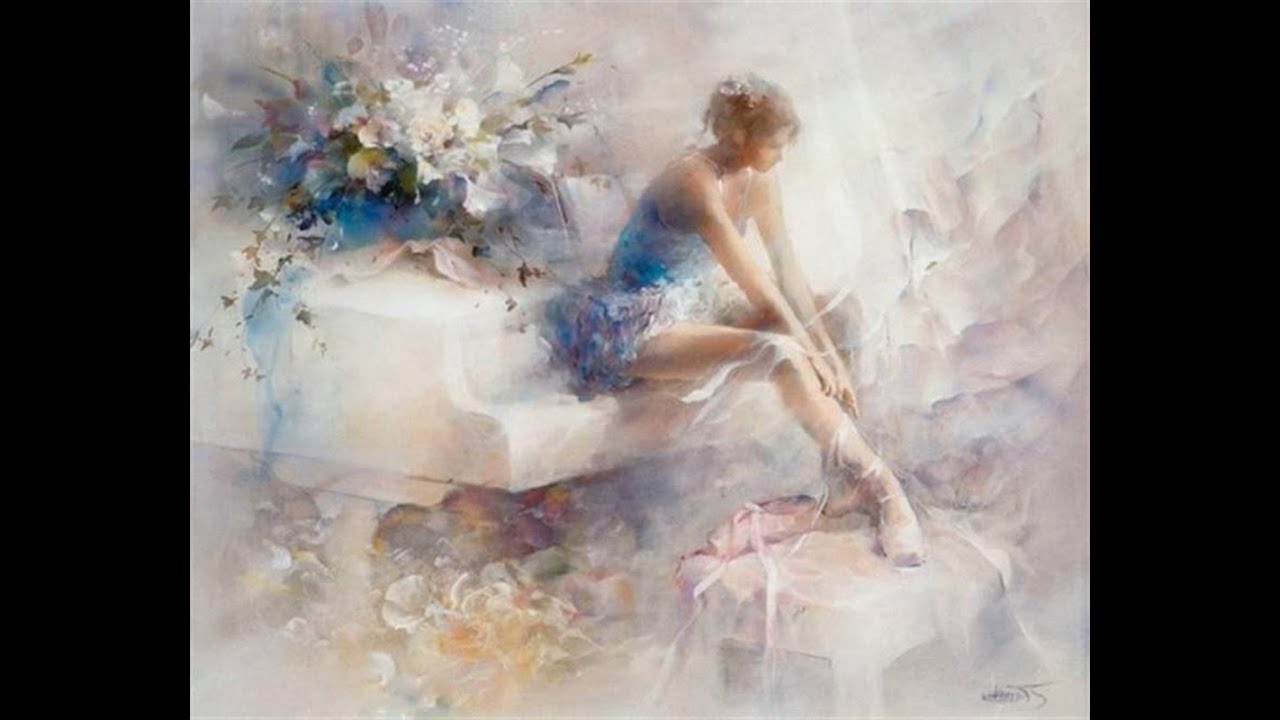 Акварель Willem Haenraets. Музыка Lily Dahab - Peces De Luz.