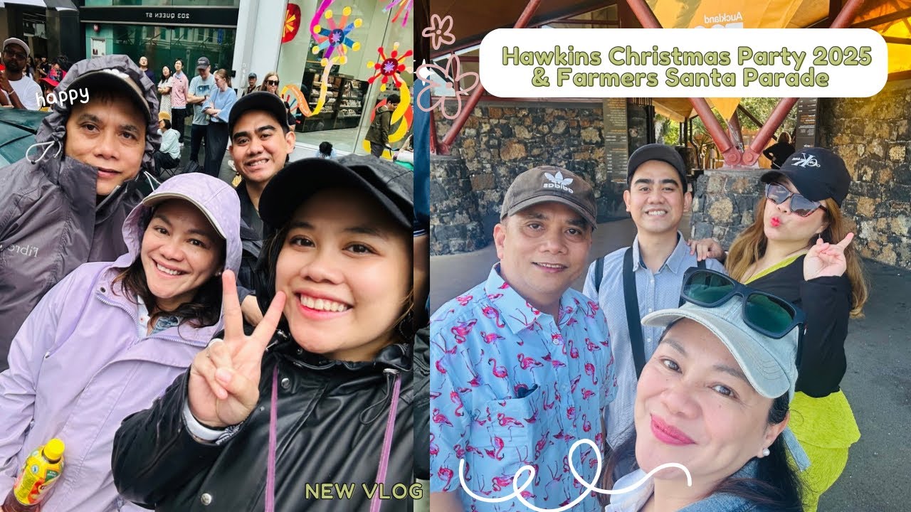 Hawkins Christmas Party 2025 & Farmers Santa Parade 2025 at Auckland, NZ! 