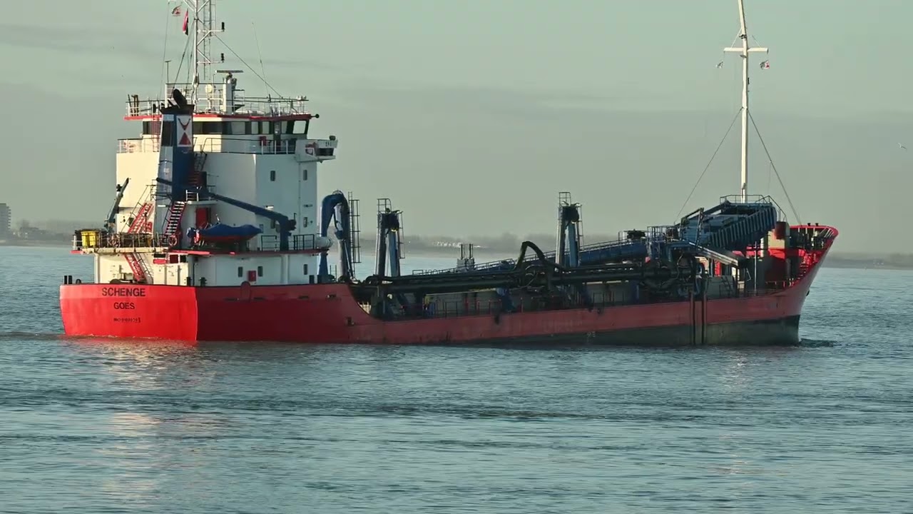 Ship movements / Between Rotterdam and Antwerp / Schenge Goes / Jacob van Artevelde