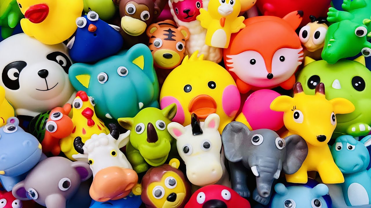 Farm Animals and Zoo Animals - Learn about Wild Animals | Animals for Kids & Toddlers | Animal Toys
