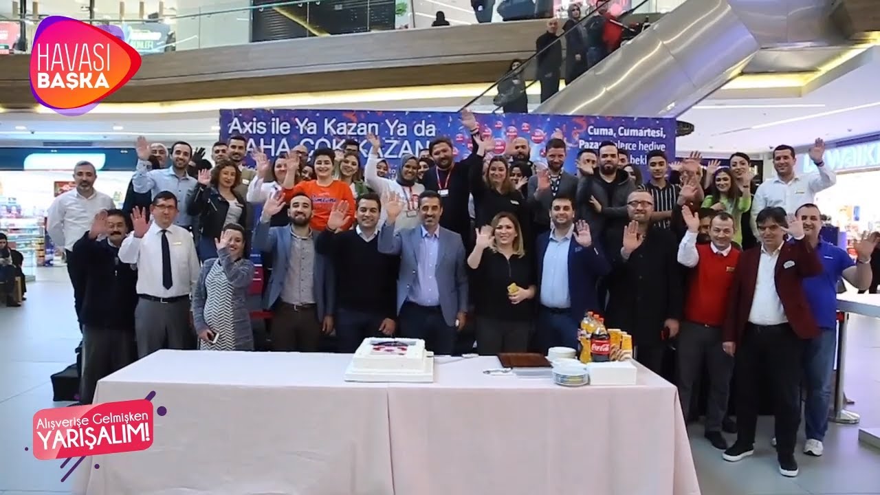 ALIŞVERİŞE GELMİŞKEN YARIŞALIM AXİS KAĞITHANE MAĞAZACILAR GÜNÜ ÖZEL BÖLÜM