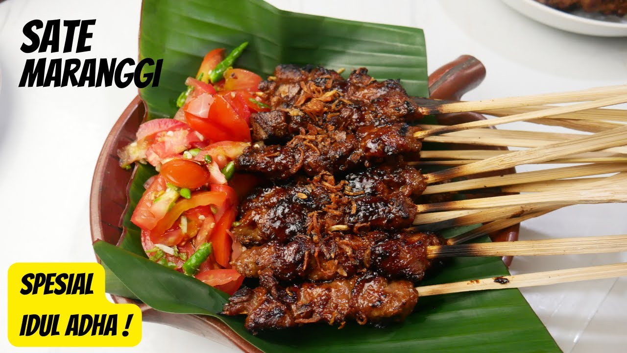 RESEP SATE MARANGGI, BUMBU MERESAP - SATE DAGING NIKMAT - By Tomafery Cooking !
