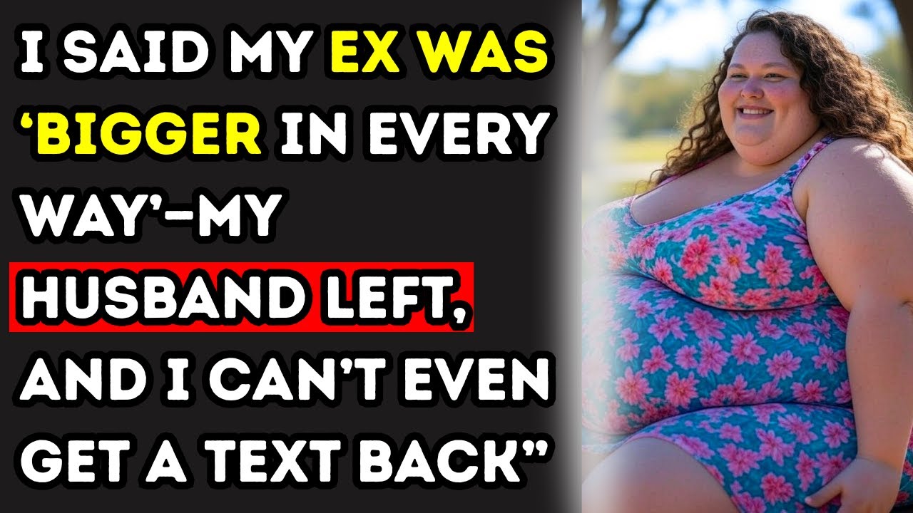 “I Said My Ex Was ‘Bigger in Every Way’—My Husband Left, and I Can’t Even Get a Text Back”