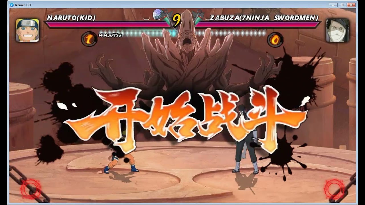 Mugen/Ikemen Naruto Mobil x Online