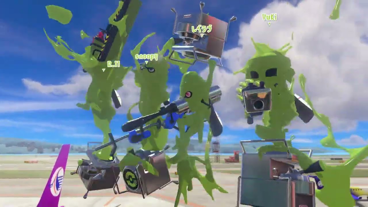 Nintendo Switch Online：Playtest Programを実施します。連続ゲーム小説【スプラトゥーン3】2786話、ガチヤグラ ステージ：オヒョウ海運、カジキ空港。
