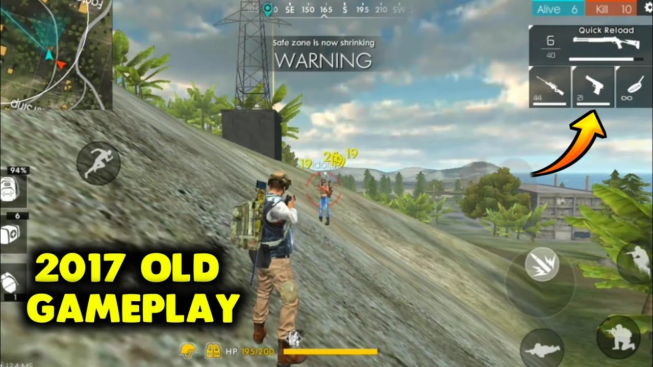 ☀2017 Old Memories Desert Eagle  Gameplay || Full Map  🤤 Free Fire @badges2