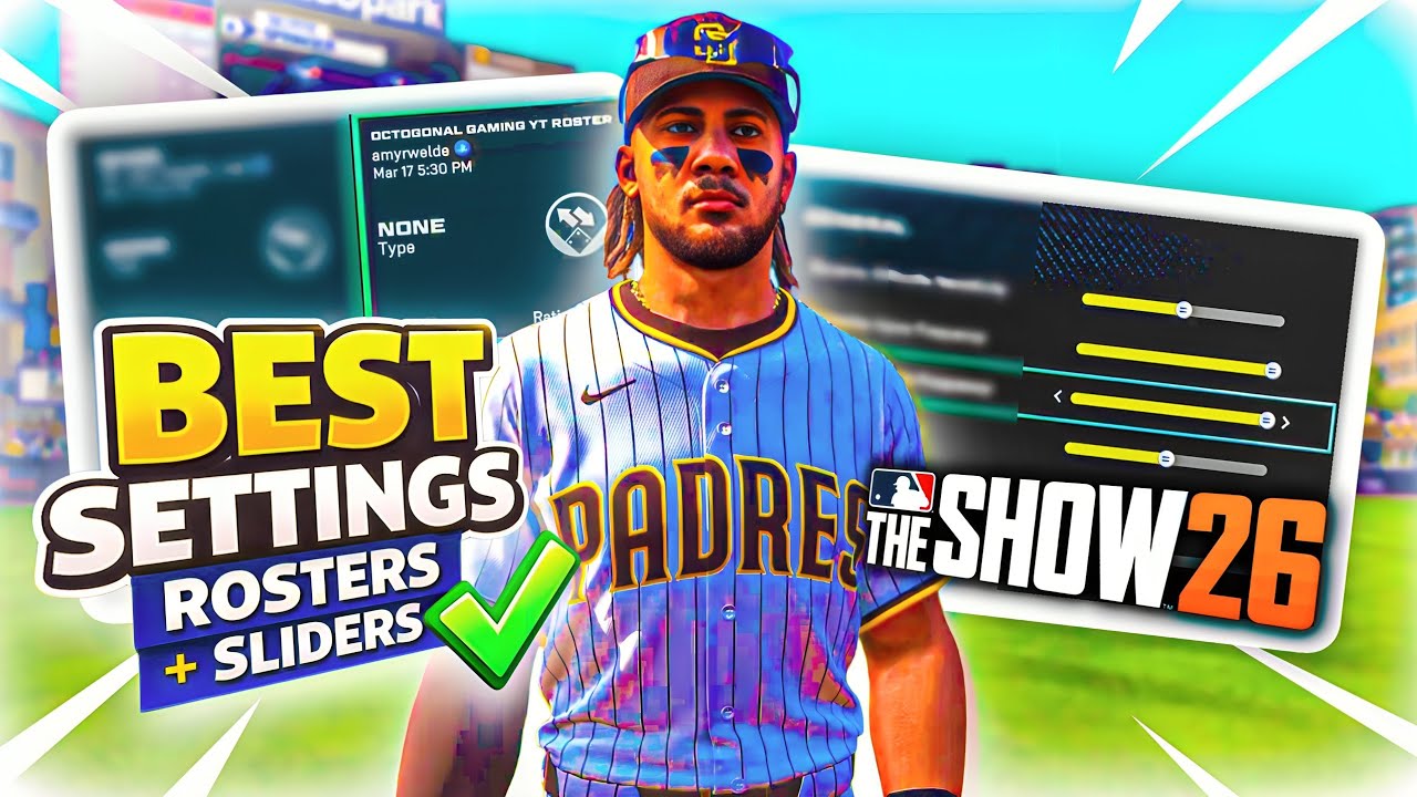 Лучшие настройки и ползунки в режиме франшизы MLB The Show 26