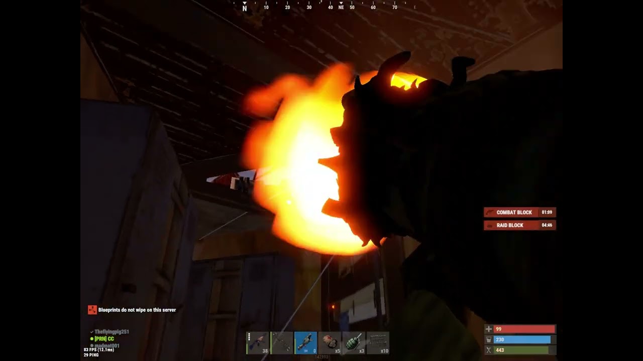 Used their attack heli to counter | Rust