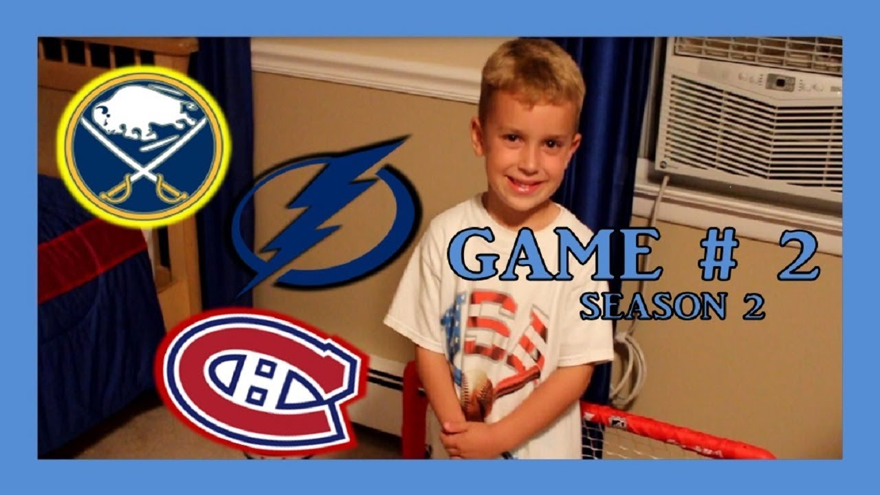KNEE HOCKEY GAME #2 - LIGHTNING / CANADIENS / SABRES - SEASON 2