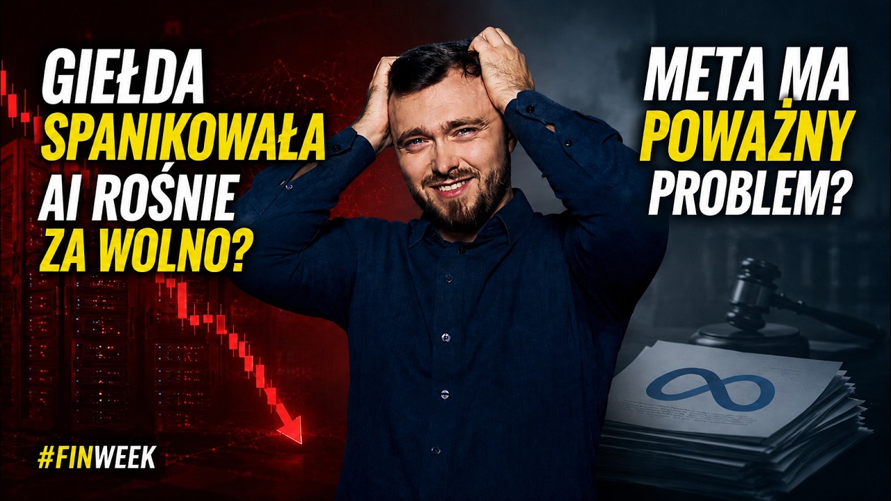 Giełda panikuje po danych Anthropic, a Meta dostaje pozew na 1,4 biliona USD