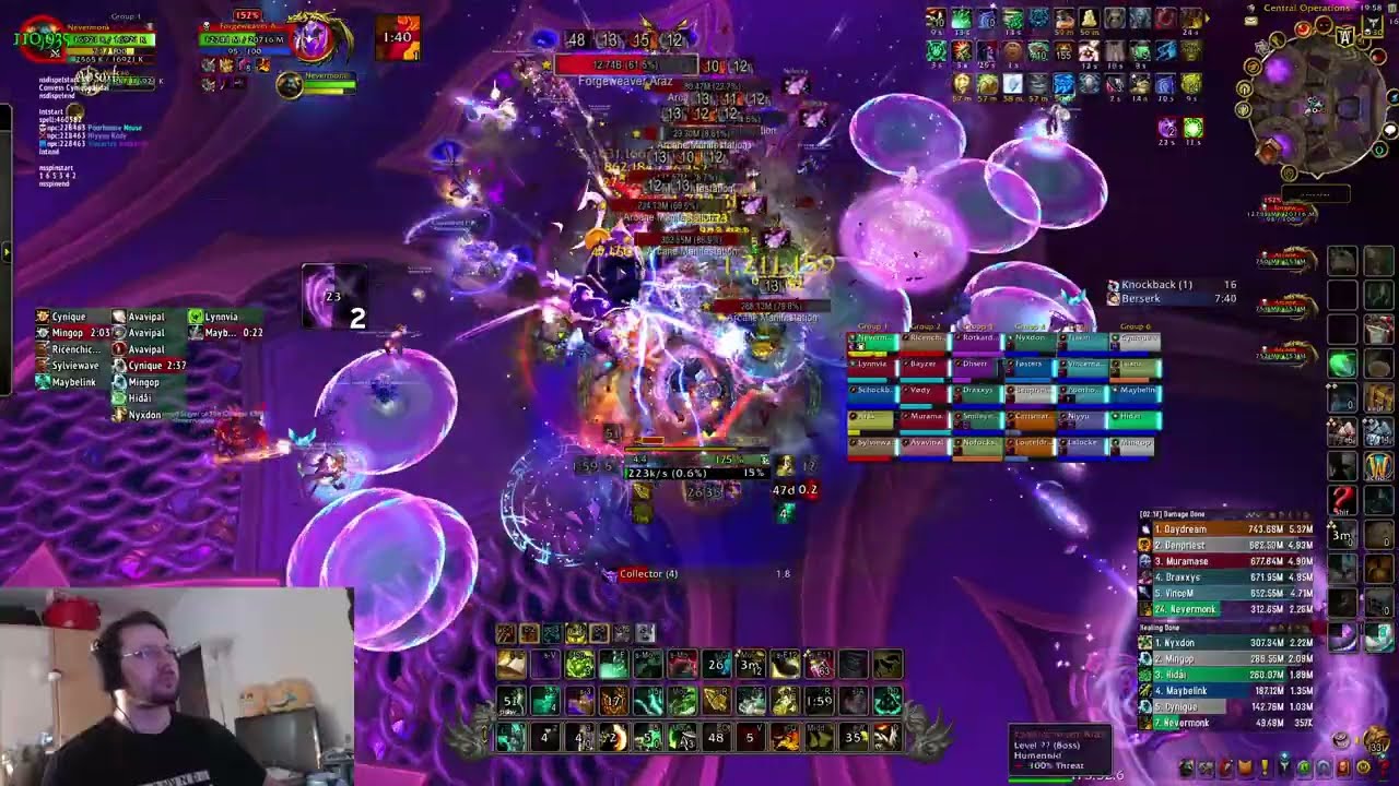 Forgeweaver Araz hc / Manaforge Omega / Monk Tank PoV / Innervision