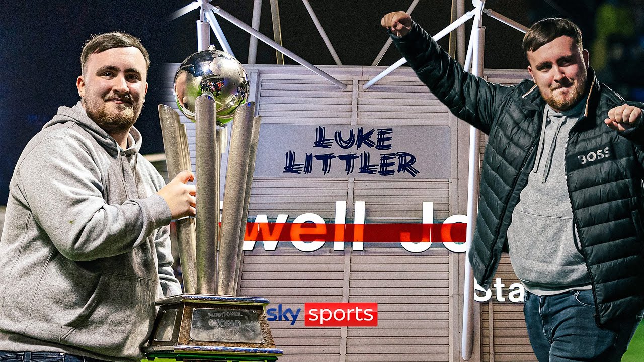 Luke Littler night at Warrington Wolves! Special walk-on, 5,000 Lukes singing and more!
