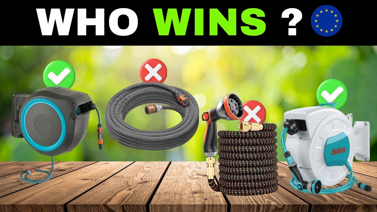 ✅ Top 7 Best Garden Hoses in Europe [2026] 💦 Durable & Kink-Free