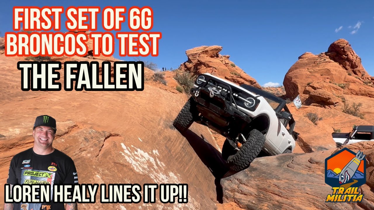Bronco’s doing Jeep things in Sand Hollow Ft Loren Healy United by Broncos 2024