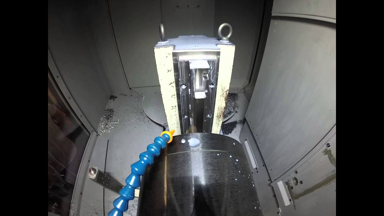 High speed machining on Makino A51nx