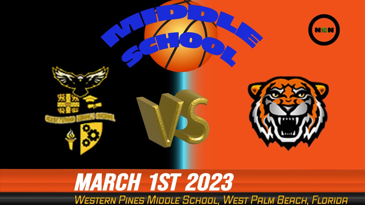 3/01/2023 Crestwood vs Western Pines middle school Boys basketball