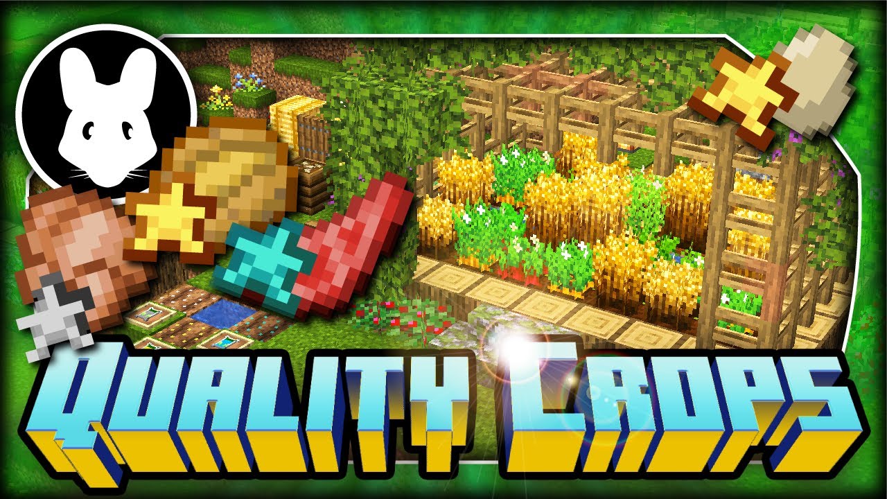 Stardew style Quality Crops - Minecraft mod 1.20+ Bit-By-Bit