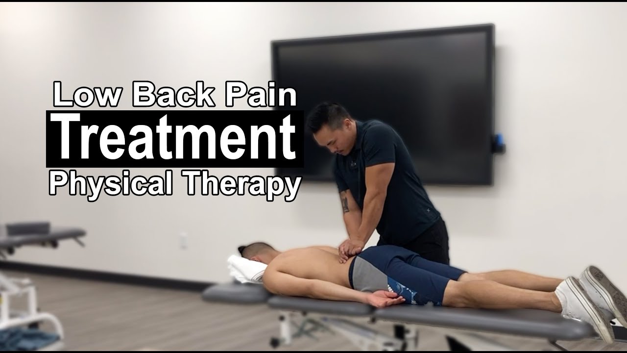 Physical Therapy TREATMENT Low Back Pain Exam | Part 3