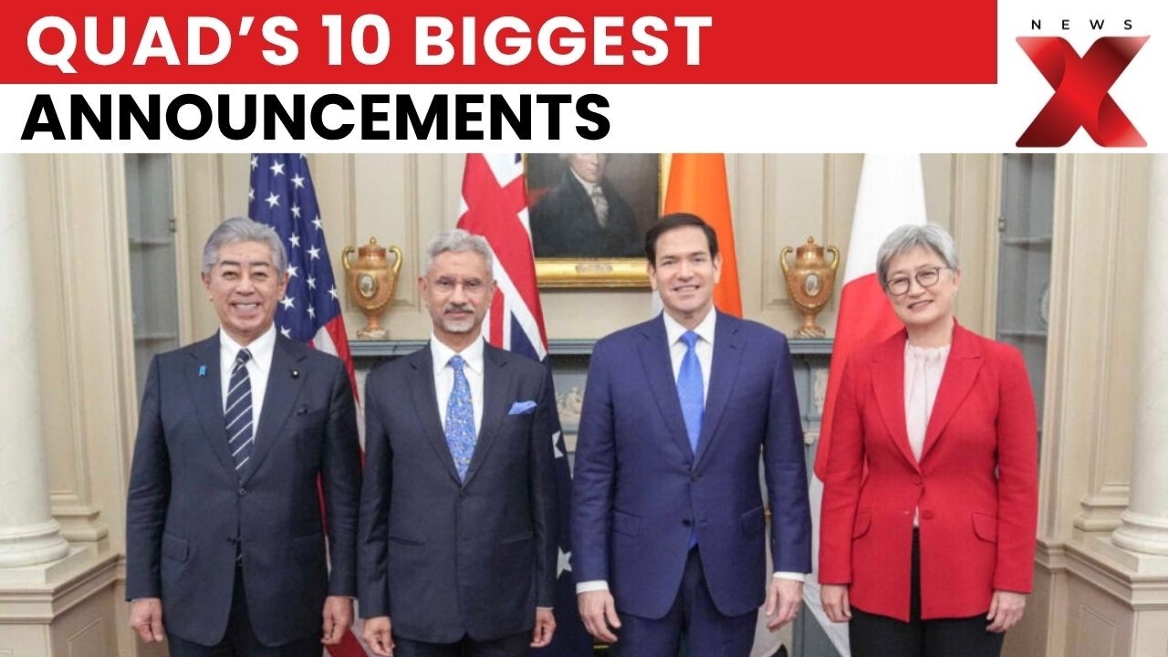 Top 10 Biggest Announcements From Quad Foreign Ministers Meeting | NewsX