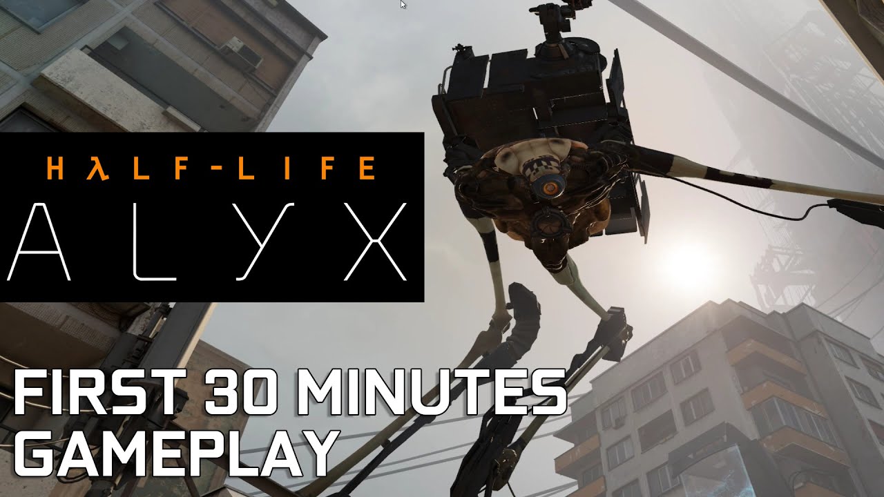 Half Life Alyx Gameplay - 하프라이프 알릭스 게임플레이