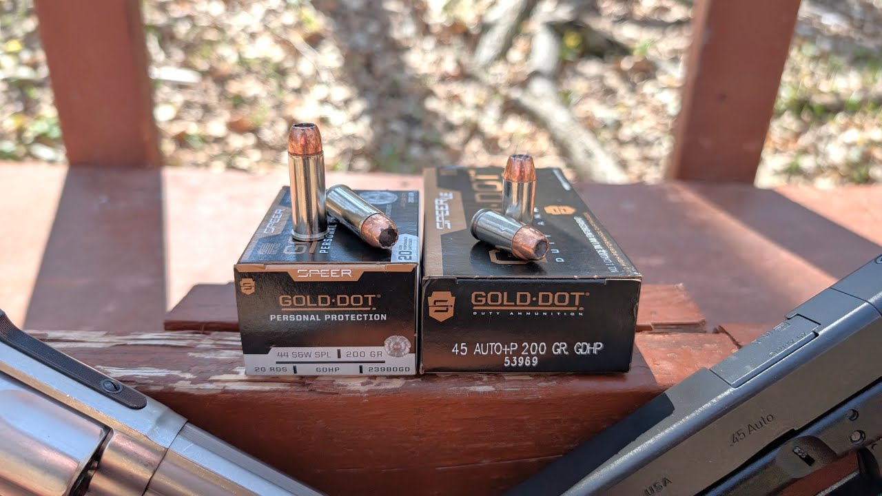 Energy Matters - The BEST .45 ACP Load I have Ever Tested! VS a Flying Ashtray .44 Special