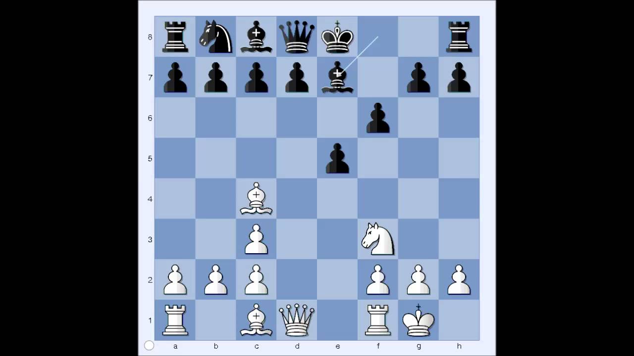 Russian Defense:  Hartlaub vs Eisele - Freiburg 1889