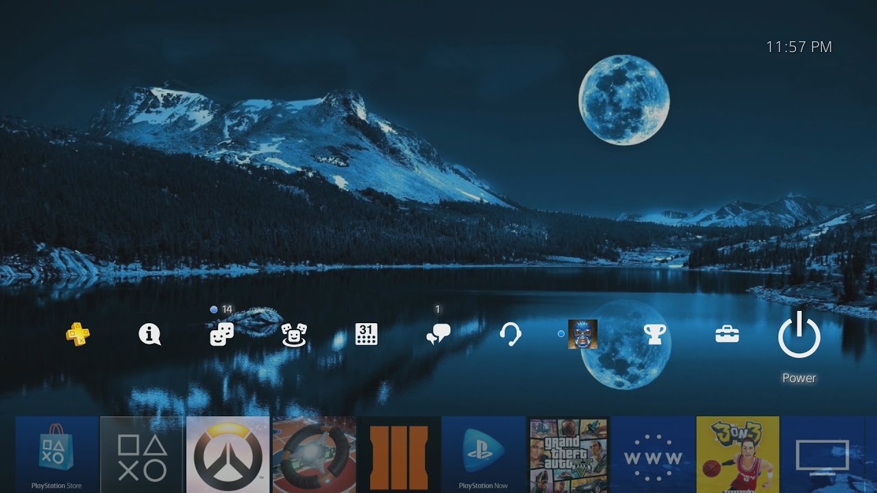 How to ADD A CUSTOM BACKGROUND ON PS4!