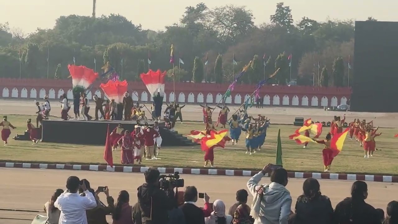 Republic Day Parade NCC Cultural Program at Cariappa Parade Ground #dgncc #republicdayparade 