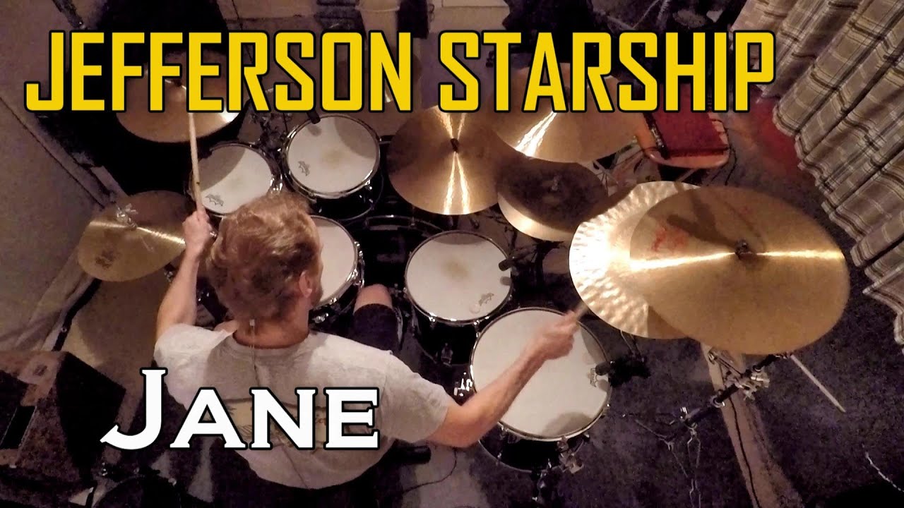 Jefferson Starship - Jane (Drum Cover)