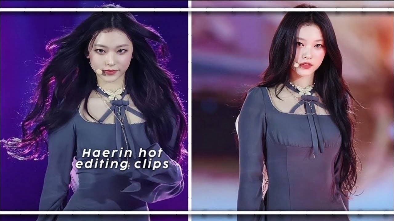 Haerin hot editing clips