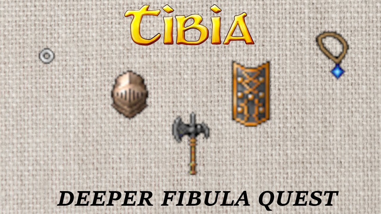 Tibia: Deeper Fibula Quest | level 50 | Free Account