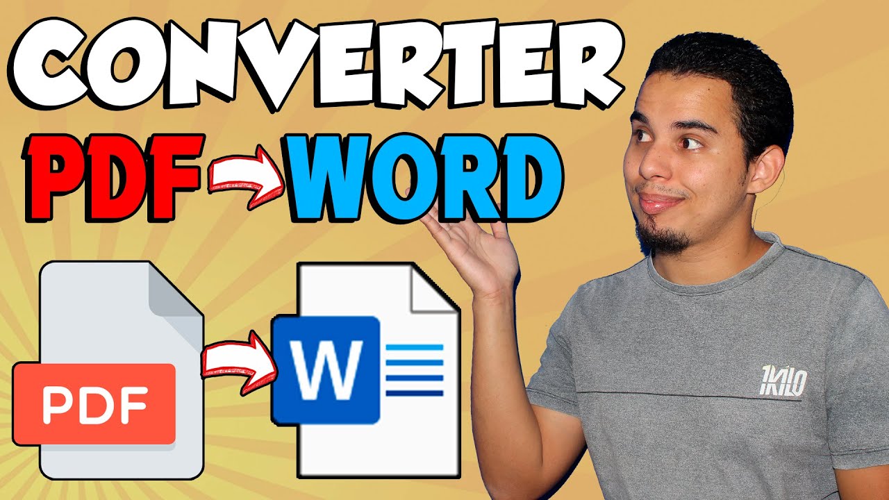 Como Transformar um PDF em Word | Converter PDF Para Word 2025