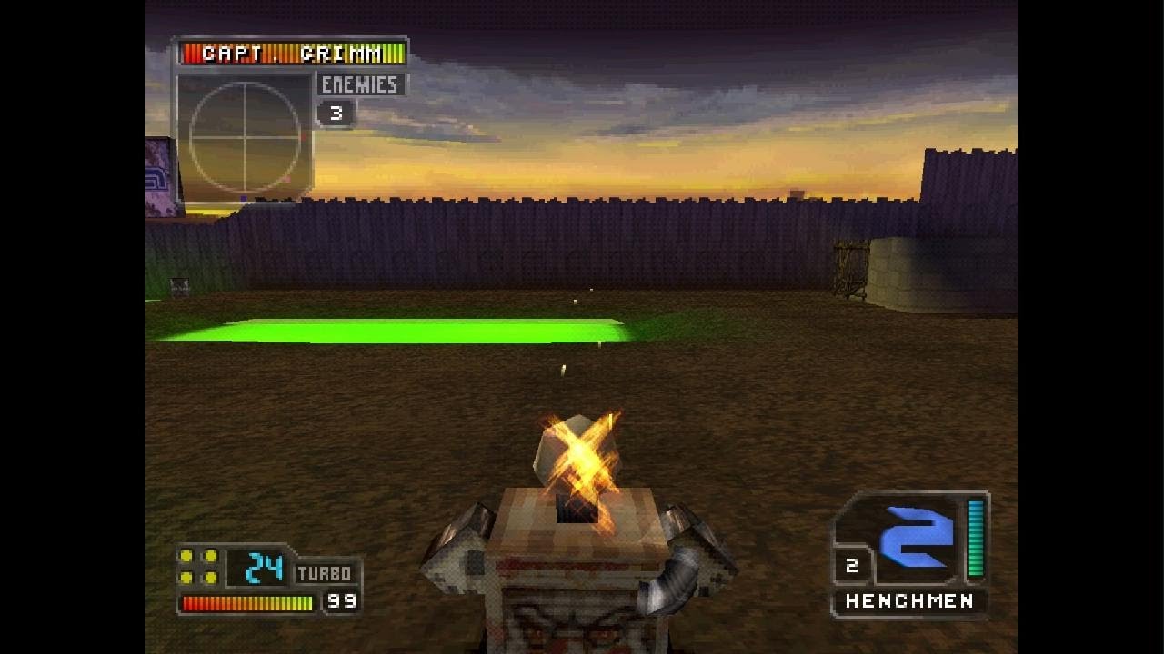 Twisted Metal 4 (PS5) (Default Difficulty) (Construction Yard) + Ally 1:10