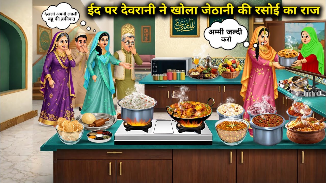 ईद पर देवरानी ने खोला जेठानी की रसोई का राज | On Eid, the younger sister-in-law revealed the elder..