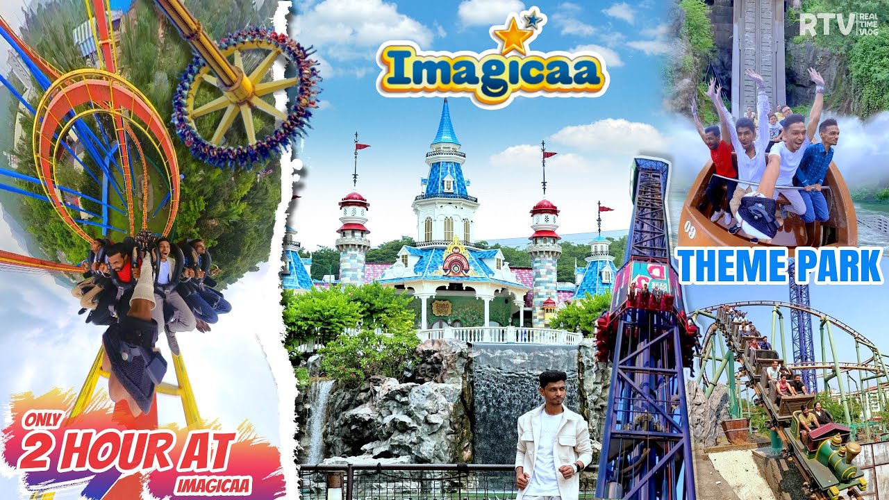 Best Rides you can try in 2 Hours at Imagicaa - @RealTime Vlog