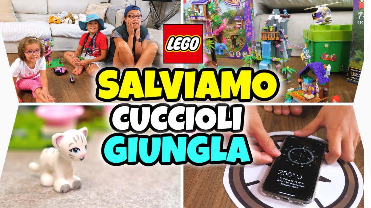 SALVIAMO I CUCCIOLI della GIUNGLA LEGO Friends