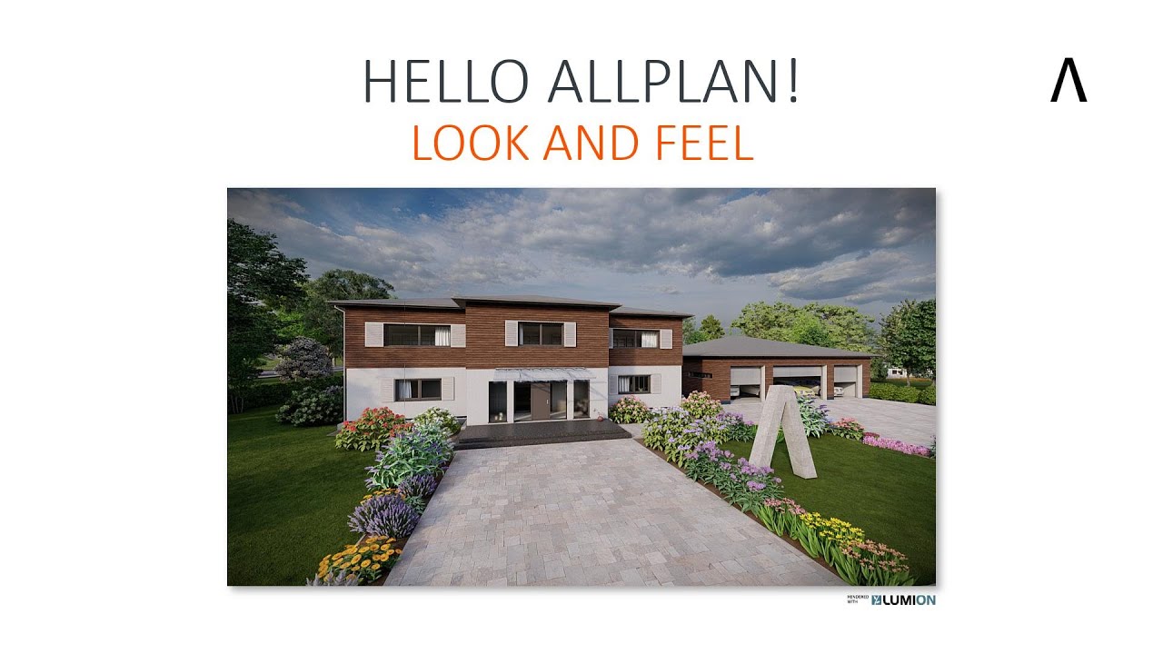 Hello Allplan! 2022 - LOOK AND FEEL
