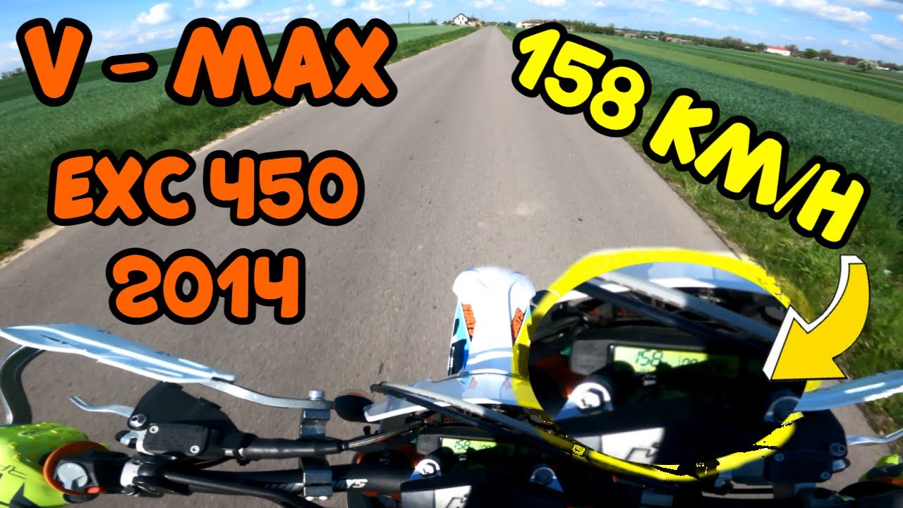 Nawet to idzie V- MAX 158km/h - KTM EXC 450 2014 Six Days Argentina