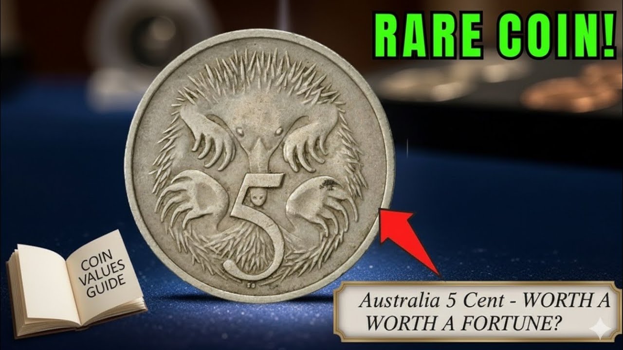 Most Valuable & Expensive Australia :5 -cent  Coin WORTH MILLIONS! AUS Old Coins Value