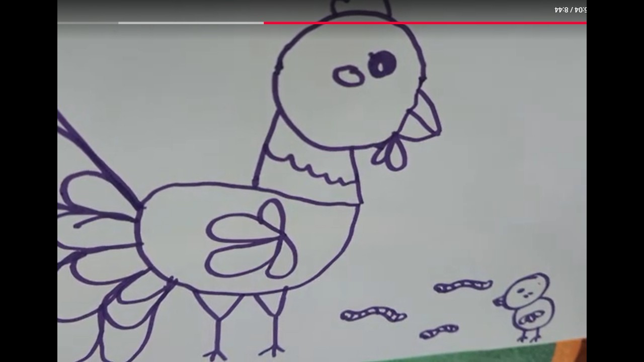 Con vẽ con gà trống