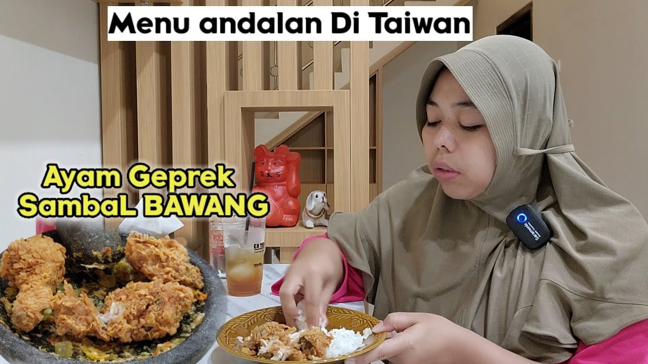 NGREYEN HP BARU ‼️ Makan Ayam Geprek SambaL Bawang