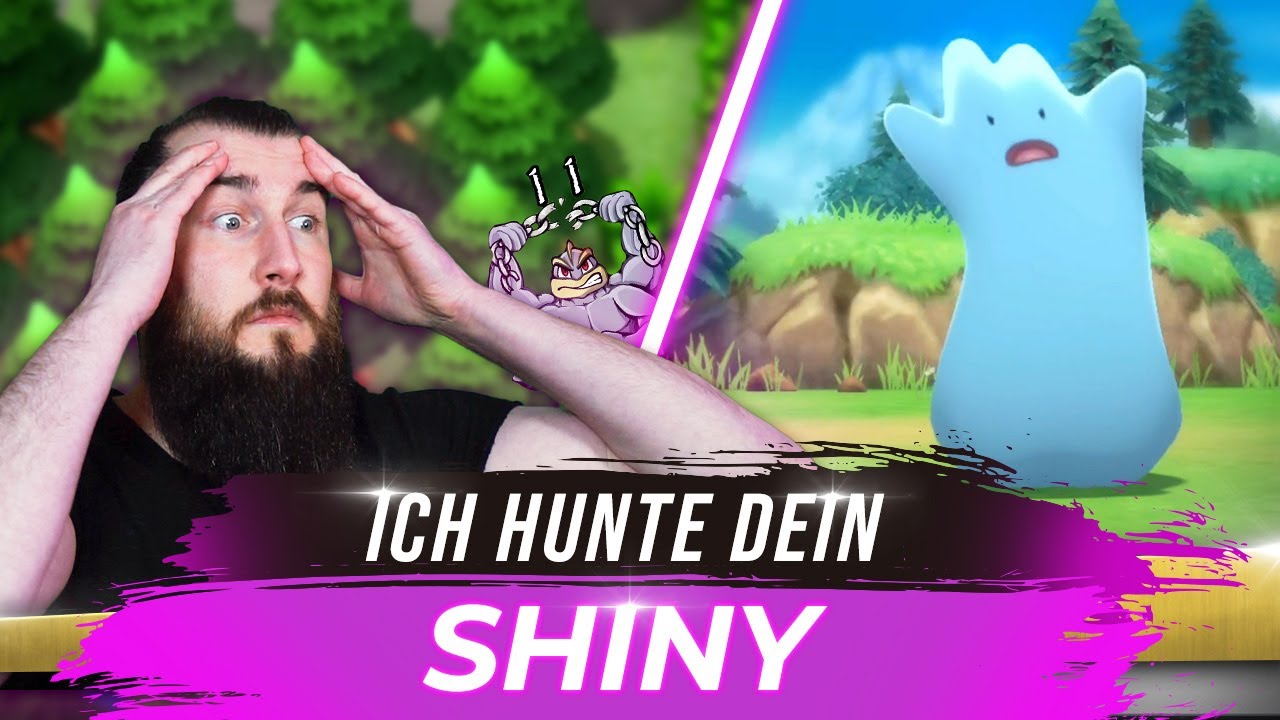 Ich hunte Dein Shiny- Ditto- Pokemon Strahlender Diamant Leuchtende Perle