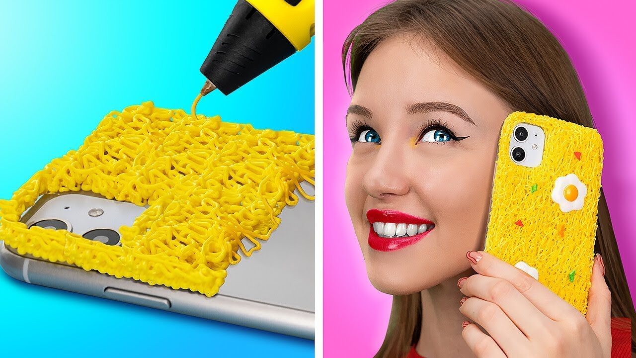 KERAJINAN PULPEN 3D BUAT PENCINTA KULINER || Ide Kerajinan PULPEN 3D & Lem Tembak oleh 123 GO! FOOD