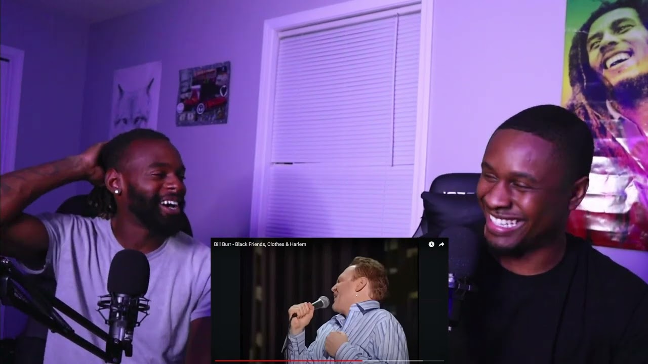 Bill Burr Black Friends, Clothes & Harlem REACTION