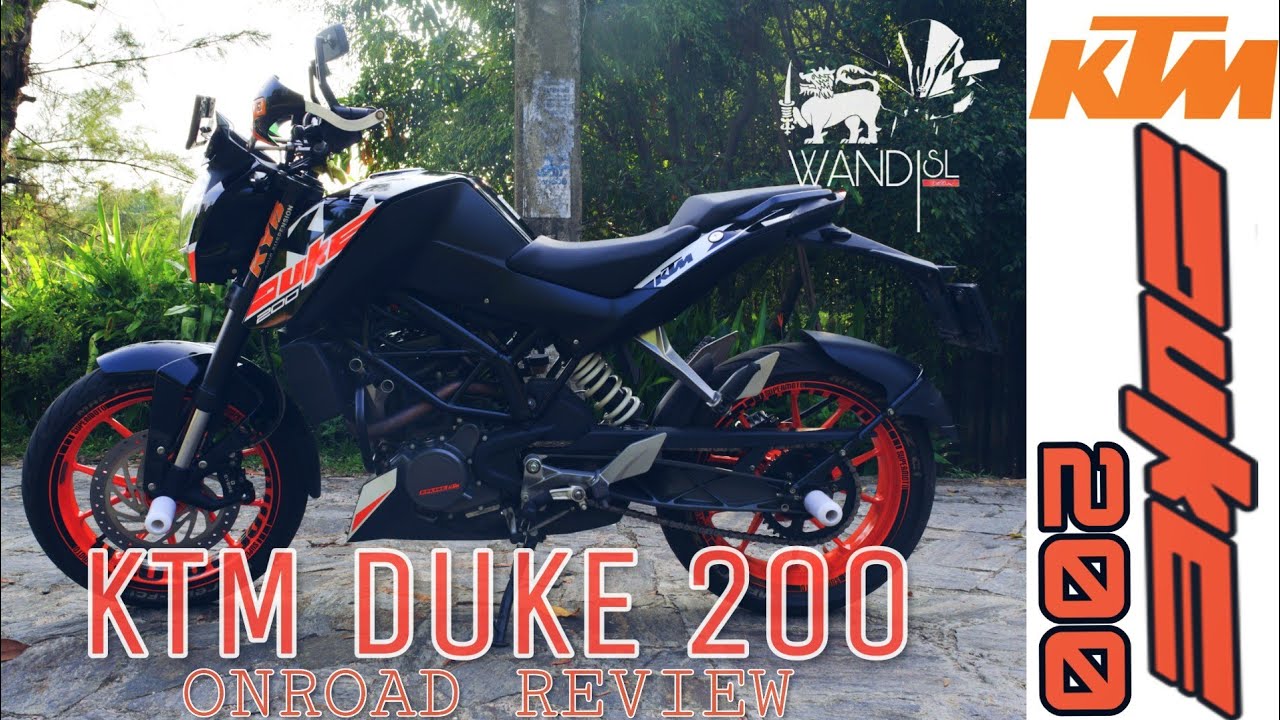 KTM Duke 200 Review | SRI LANKA